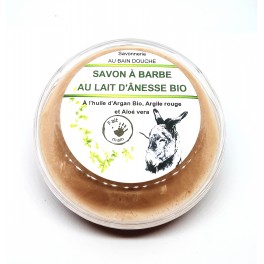 SAVON A BARBE AU LAIT D ÄNESSE BIO